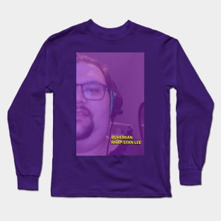 Bohemian Rhap-Stan-Lee Long Sleeve T-Shirt